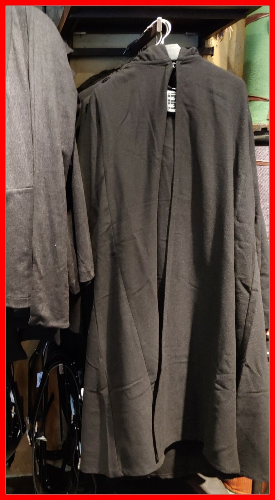 DISNEYLAND DISNEY PARKS STAR WARS GALAXY’S EDGE JEDI ROBE BLACK COSTUME