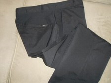 Men's NIKE Dri-Fit GOLF Pant 34W X 32L - BLACK - Polyester Blend