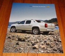 Original 2011 Chevrolet Avalanche Sales Brochure Catalog LS LT LTZ