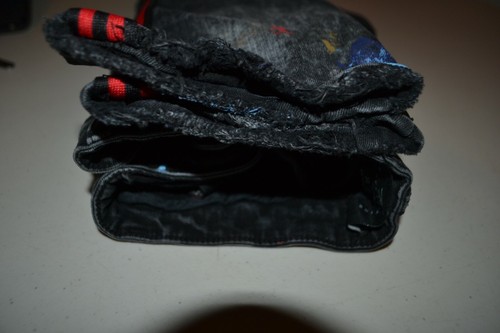 Jordan Craig Boy's Skinny Paint Splatter Distressed Black Jeans Sz 14 - Picture 12 of 12