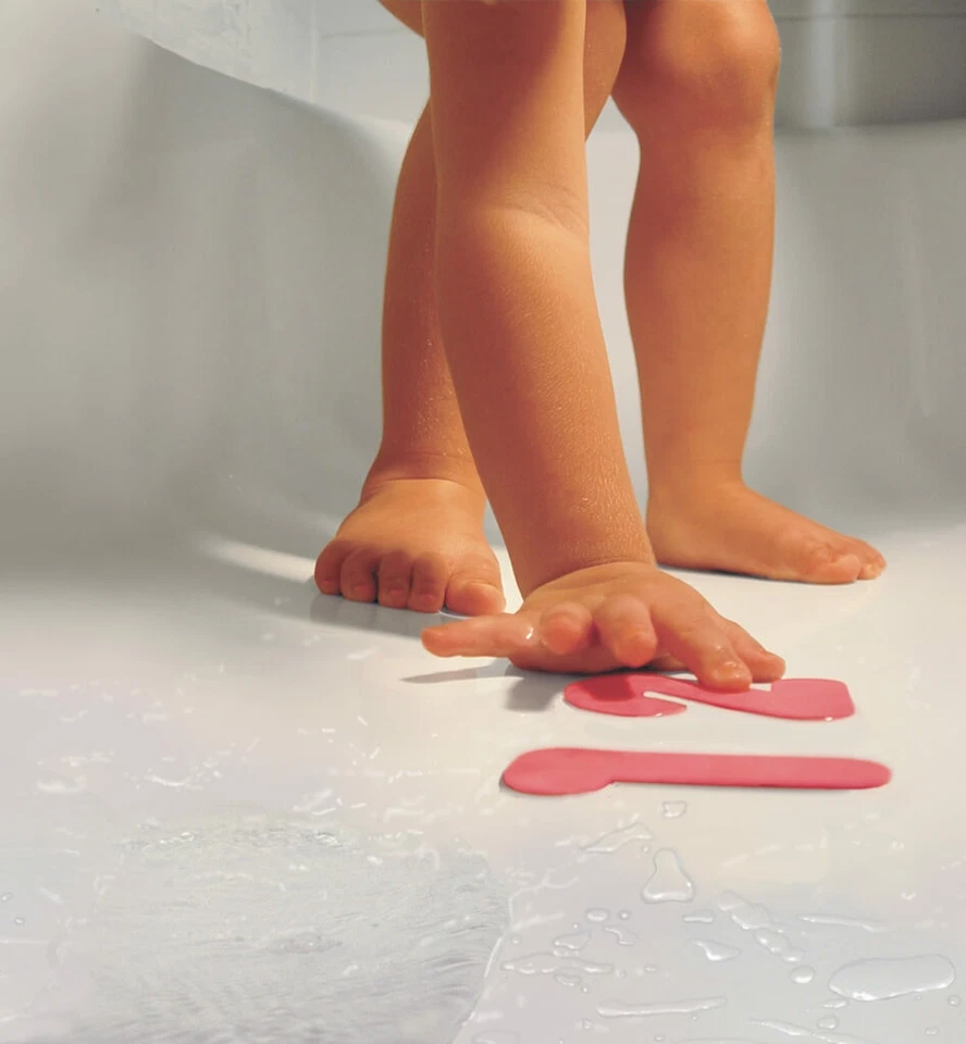 Baby Buddy BB безопасный T формы ванна аппликации более безопасная опора золотая рыбка 10 штук - Изображение 2 из 2