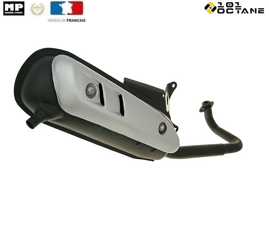 Pot d'échappement Gilera DNA 50 acier haute résistance thermique