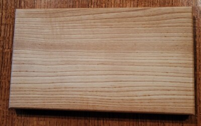 Handmade Hickory Wood Solid Bread/Cheese Cutting Board 