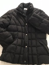 Laurel Real Down Black Womens Jacket Size 36