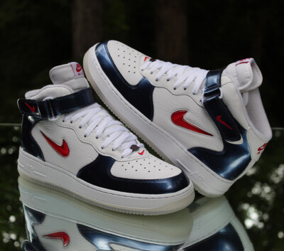 Nike Air Force 1 Mid Independence Day Men's Size 11 White Nike Air Force 1 Mid Independence Day Men's Size 11 White