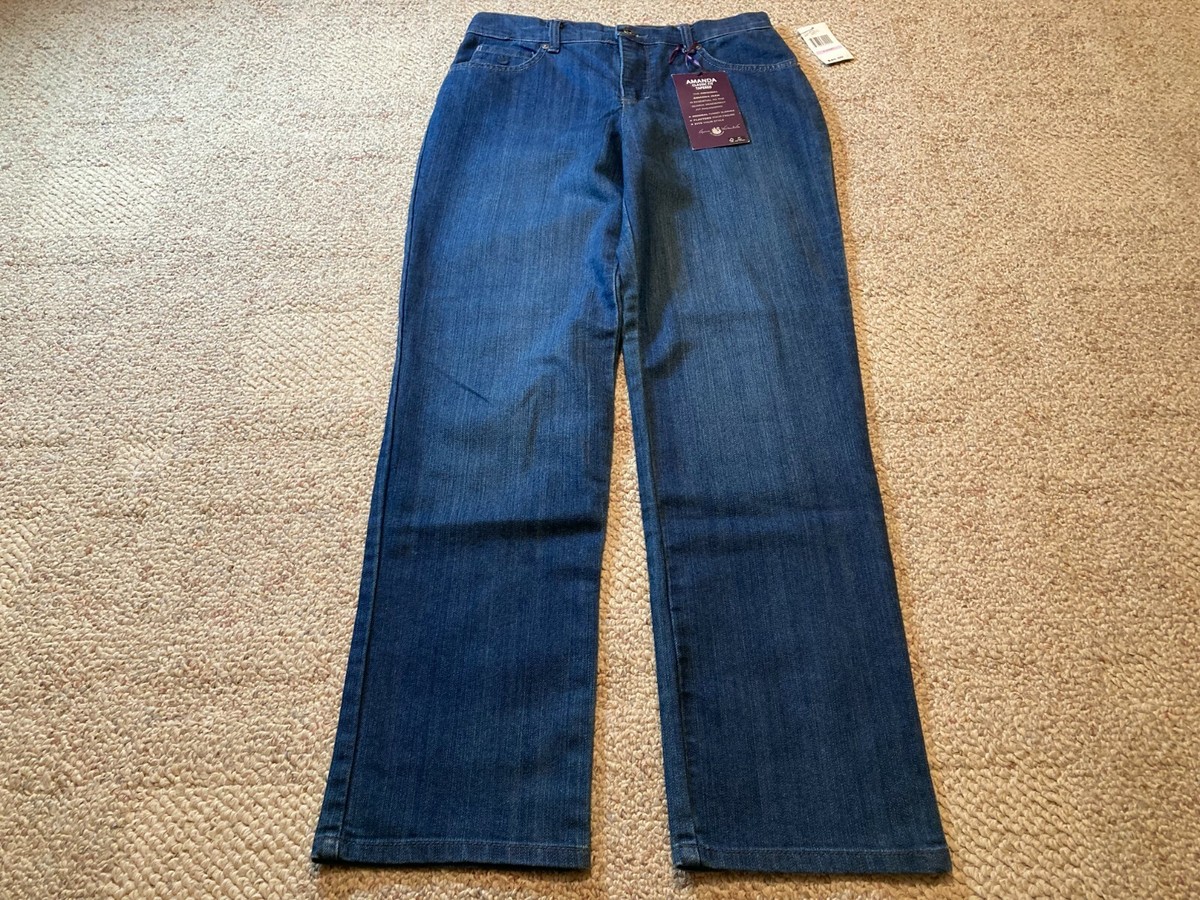 Gloria Vanderbilt Womens Size Short 6p Jeans Amanda Classic Fit