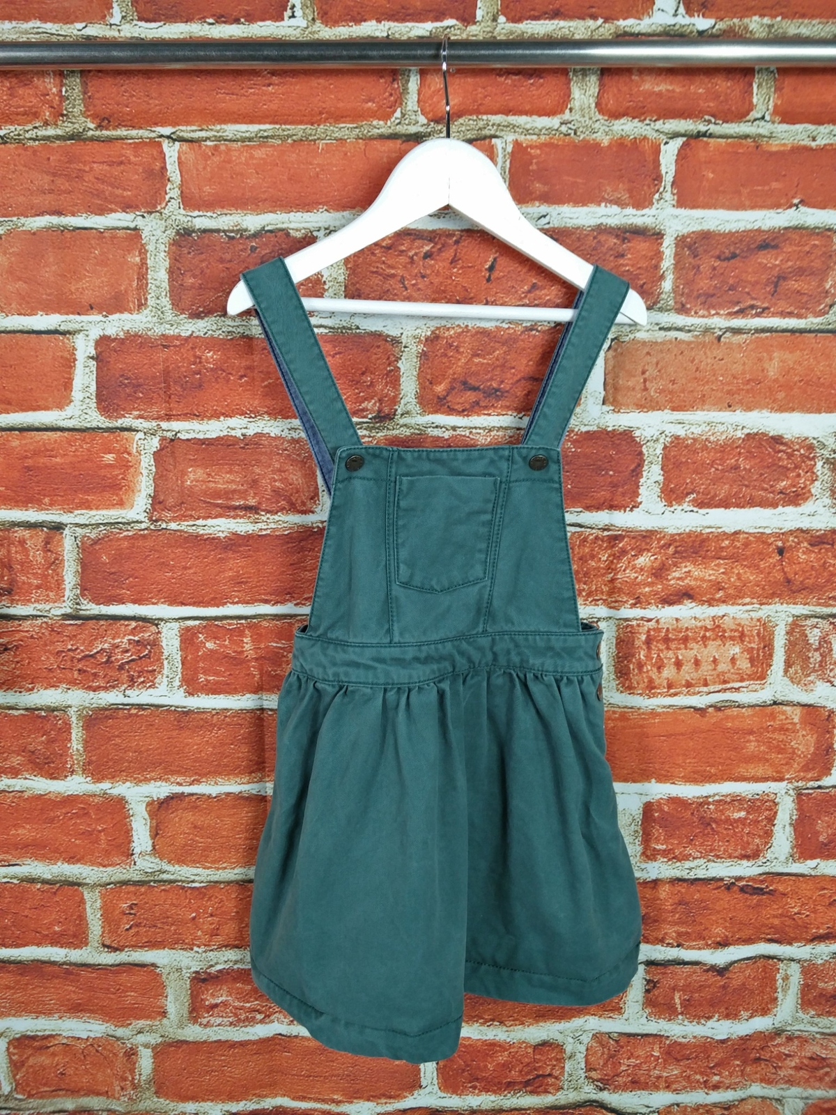 GIRLS BUNDLE AGE 45 YEARS FATFACE JOHN LEWIS DENIM PINAFORE DRESS TOP