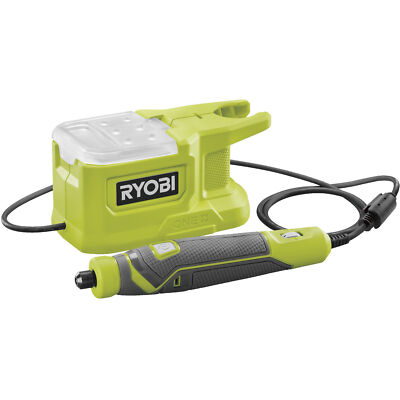 Ryobi ONE+ Akku-Rotationswerkzeug RRT18-0, 18Volt, Geradschleifer, grün