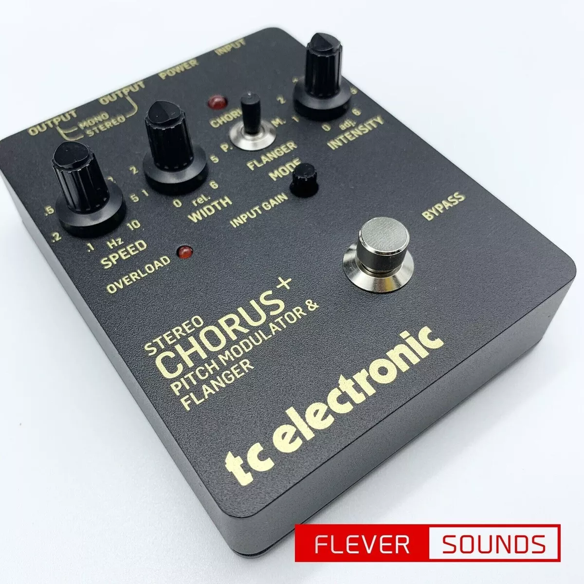 tc electronic SCF GOLD Guitar Effects Pedal Chorus / Flanger