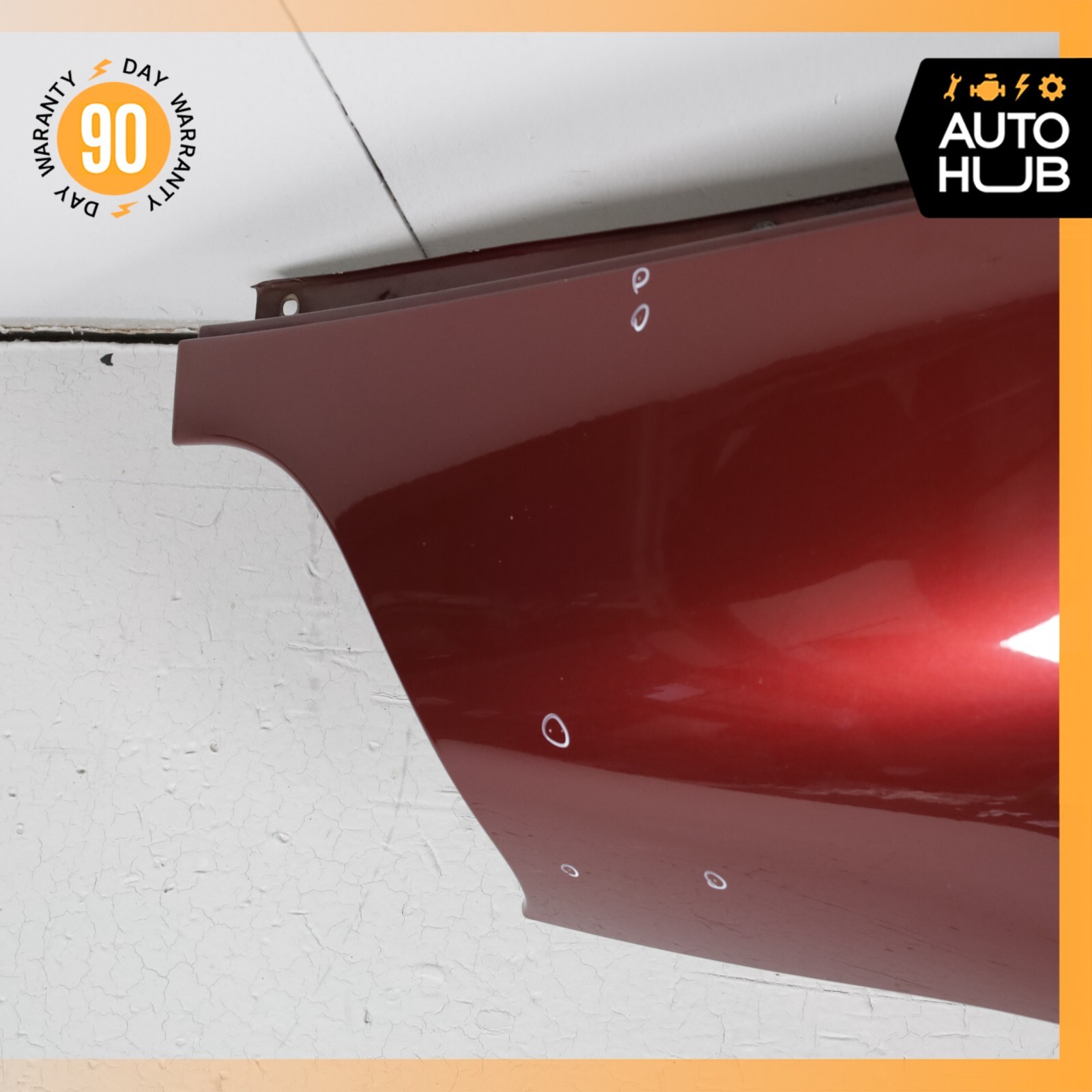 02-07 Maserati M138 GranSport Spyder GT Left Side Fender Assembly Red OEM 46k