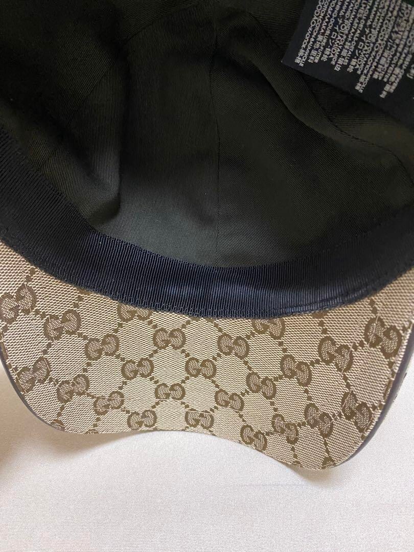 GUCCIキャスケット Gucci Original GG Canvas Cap