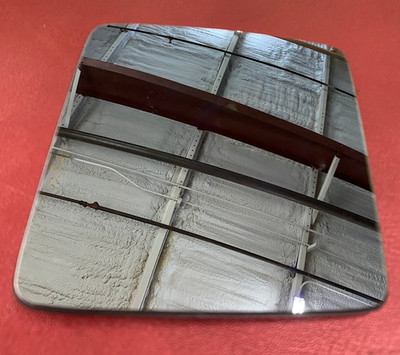 ULO RH Door Mirror Glass - 111-0162 / 124-810-20-21 - For MBZ W124 300E & More
