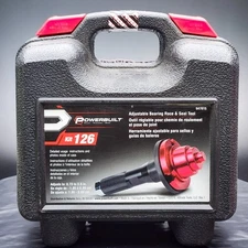 Powerbuilt Adjustable Bearing Race & Seal Installer Tool Kit 126 #648103