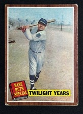 Cheap Vintage Babe Ruth Cards - 10 Cards for Under $50 16