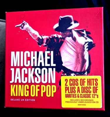 Michael Jackson King Of Pop (Deluxe UK Edition)  3CD Box Rare !!!