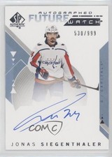 2018-19 SP Authentic Auto Future Watch 530/999 Jonas Siegenthaler #223 Auto 0ll