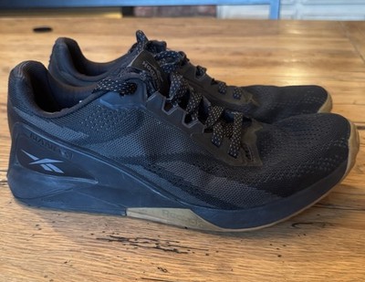Reebok Nano X1 シューズ(男性用) Mens Reebok Nano X1 CrossFit, Cross Training, gym, Shoes Black Gum