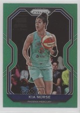 2021 Panini Prizm WNBA Green Prizm Kia Nurse #11 fm0