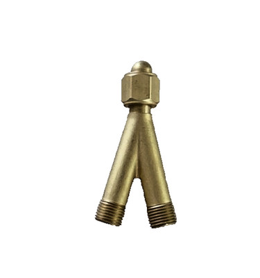 NEW WESTERN ENTERPRISES #102 FUEL WYE B SIZE 9/16-18 LH COMPRESSION THREADS
