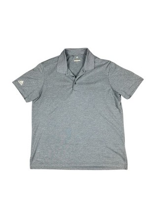 Adidas Climalite Relaxed Fit Grind Light Blue Polo Men s Size Large