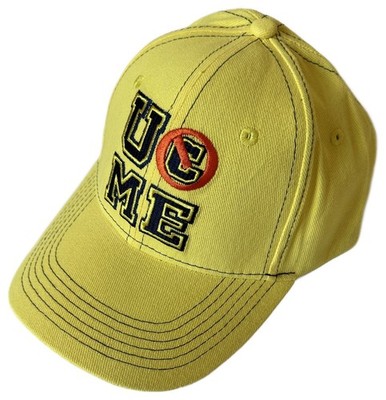 John Cena Yellow U Can't See Me Baseball Cap Hat