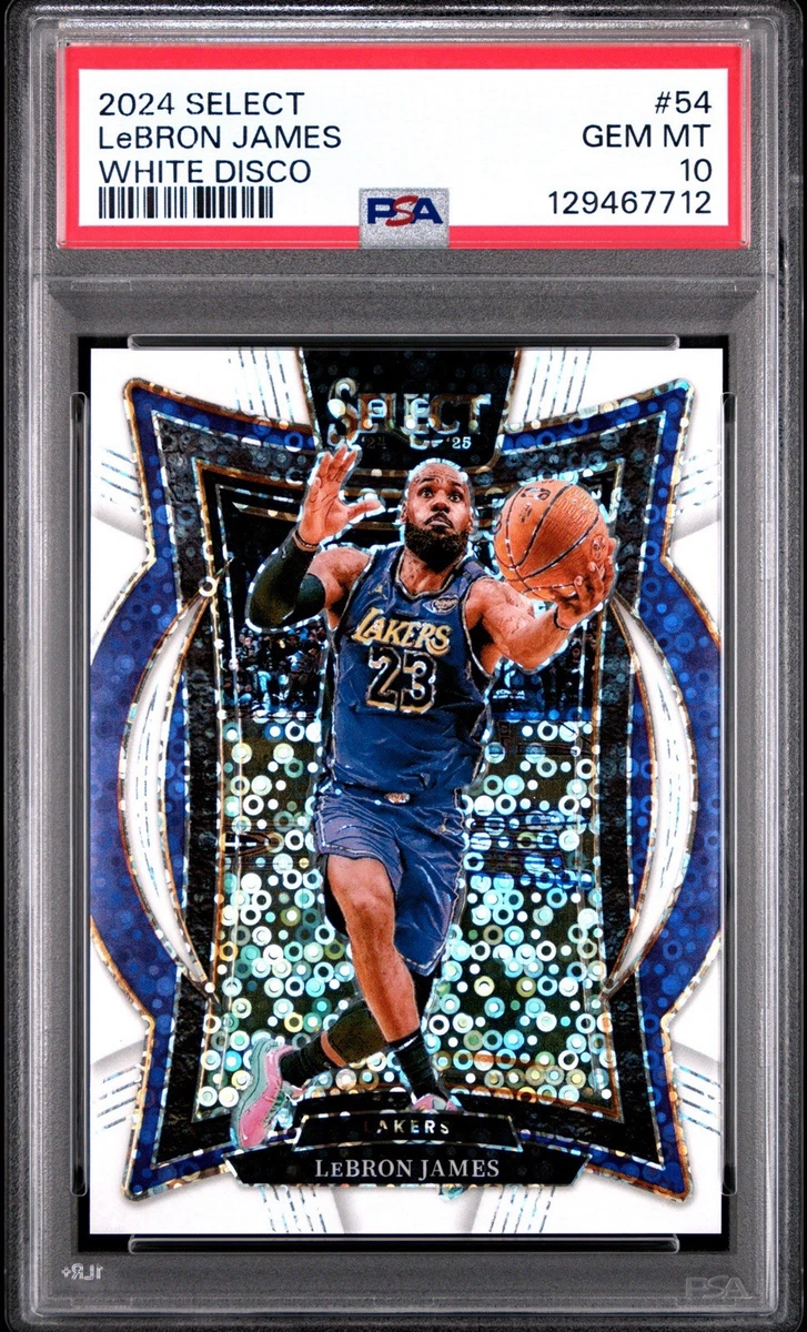 Panini LeBron James 10 Graded Basketball Sports Trading Cards