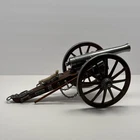 Civil War Cannon Dahlgren American Field Vintage Model Wood Metal Spain 15"x8"