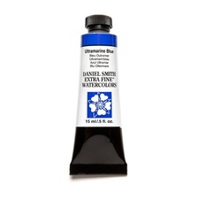Daniel Smith Extra Fine Watercolor 15ml Paint Tube, Ultramarine Blue