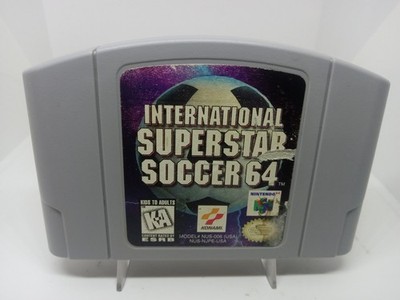 International Superstar Soccer 64 (Nintendo 64 N64)