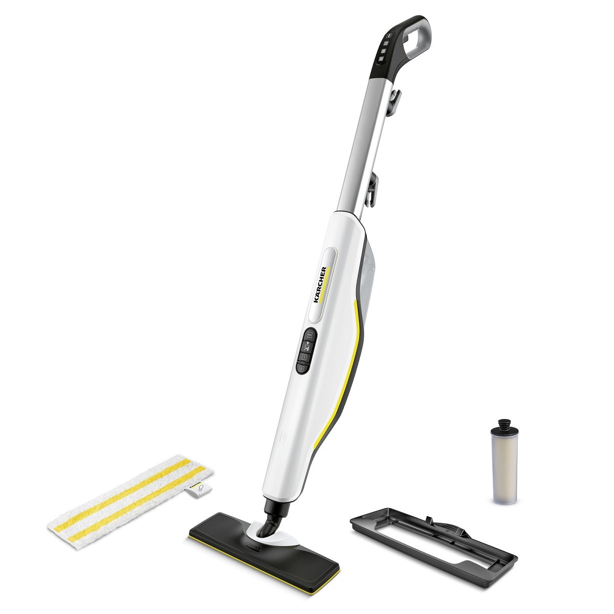 Nettoyeur balai vapeur Kärcher SC3 Upright EasyFix blanc 1200W pour sols