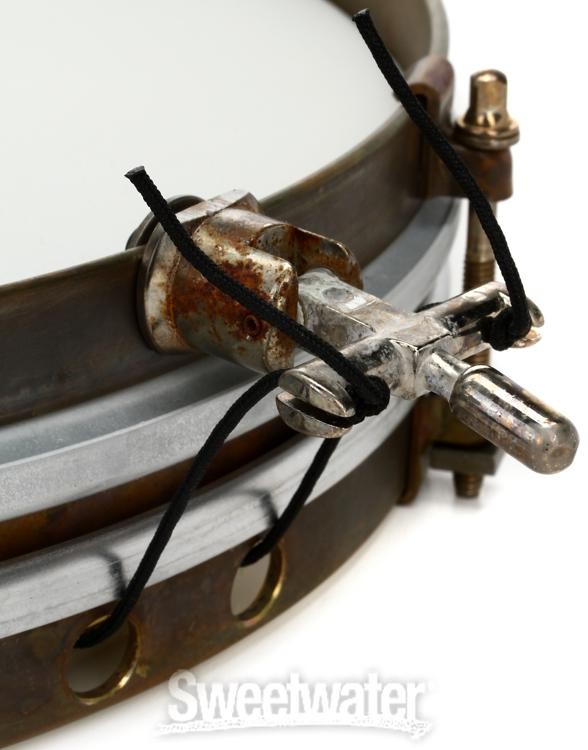 A&F Drum Company Pancake Snare Drum - 12" - Brass