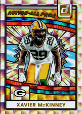2025 Donruss Football Xavier McKinney Action-All Pros #AAP-XMC Packers NFL Card