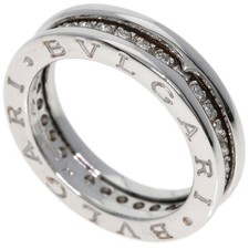 BVLGARI B-zero1 B-zero1 1 band Diamond 49 Ring K18 White Gold Ladies Used