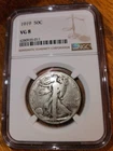 1919  Walking Liberty Half Dollar   NGC VG 8   50C