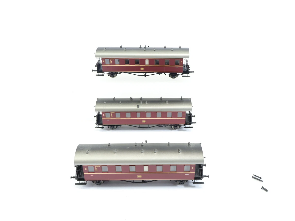 Brawa H0 45984 Personenwagen Set 3-tlg.  Bib 21 2.Klasse DB