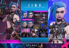 Hot Toys Jinx TMS137 Arcane League of Legends 1/6 Figure. NEW