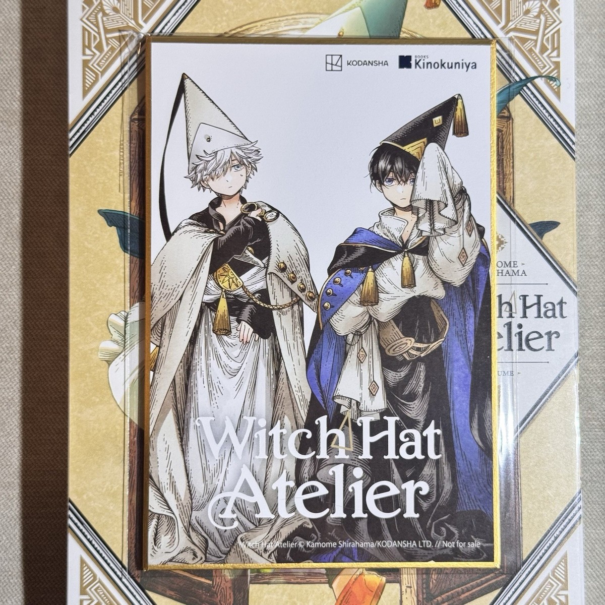Witch Hat Atelier Kinokuniya Exclusive Volume 1 Manga + Art Board