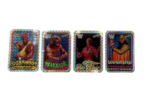 WWE Suavecito Limited Edition Vintage Wrestling WWF Retro Promo Sticker Set
