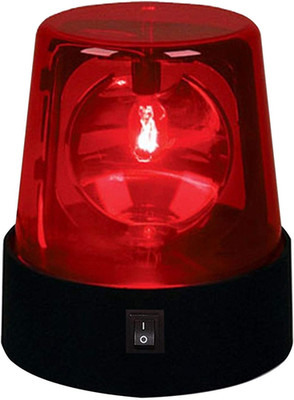 LED 360 Rotating DJ Flashing Stage Effect Battery Powered Strobe Light - Disco P
