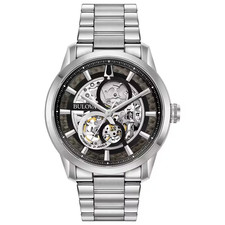 Citizen Bulova 96A208 Skeletonized Wrist Watch for Men