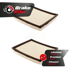 Engine Air Filter (2 Pack) For 2005-2025 Nissan Frontier 2004-2015 TITAN