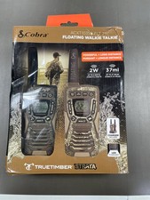 Cobra 37-Mile Floating Walkie Talkie 2-Way Radio 2-Pack Set