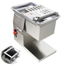4mm Commercial Meat Slicer Meat Food Electric Cutting Machine 110V 800W 250KG/H