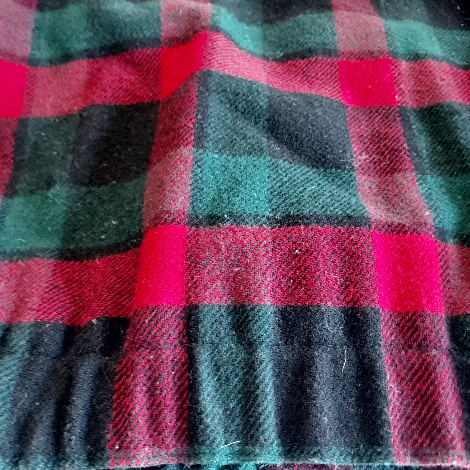 Vintage Pendleton Bomber Jacket Petite Large Red … - image 8