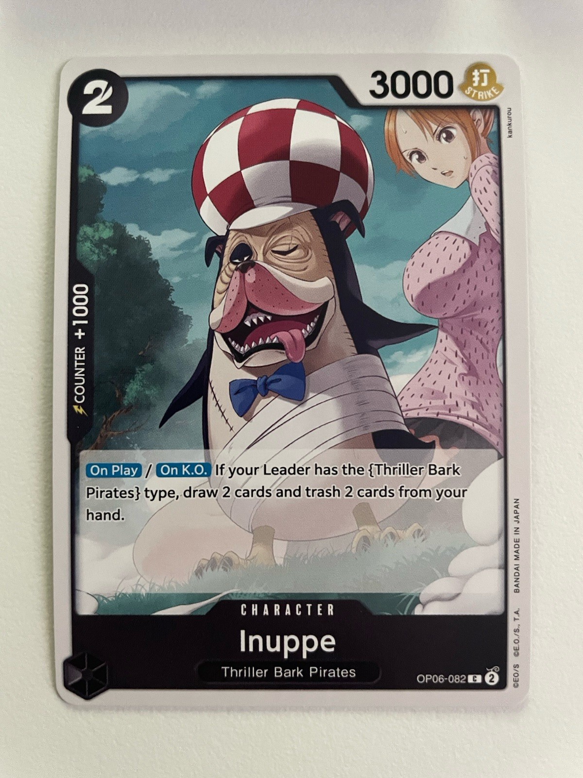Inuppe OP06-082 (C) Wings Of The Captain One Piece TCG CCG - Regular - NM