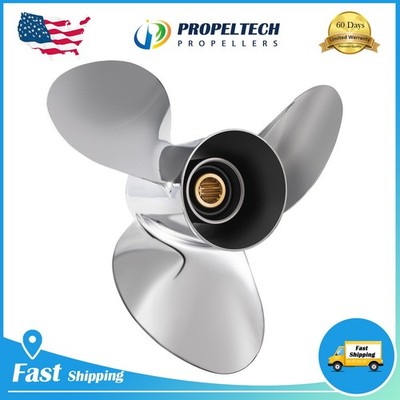 Propeller 14 X 23 Fit Suzuki Outboard DF50-140HP Stainless 990C0-00610-23P RH