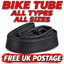 Bike Cycle Pram Tube - Presta , Schrader or Bent Valve