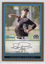2009 Bowman Prospects Gold Parker Frazier #BP59 0a1