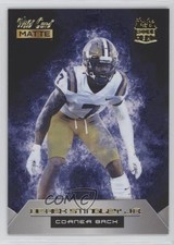 2022 Wild Card MATTE Rookie Heat Black - Blue Flames Derek Stingley Jr #RH-8 0c4
