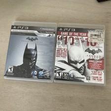 Batman: Arkham Asylum (Game of the Year Edition)  (Playstation 3, 2010)